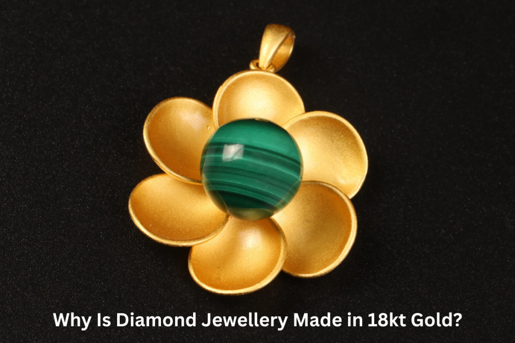 Why Is Diamond Jewellery Made in 18kt Gold?