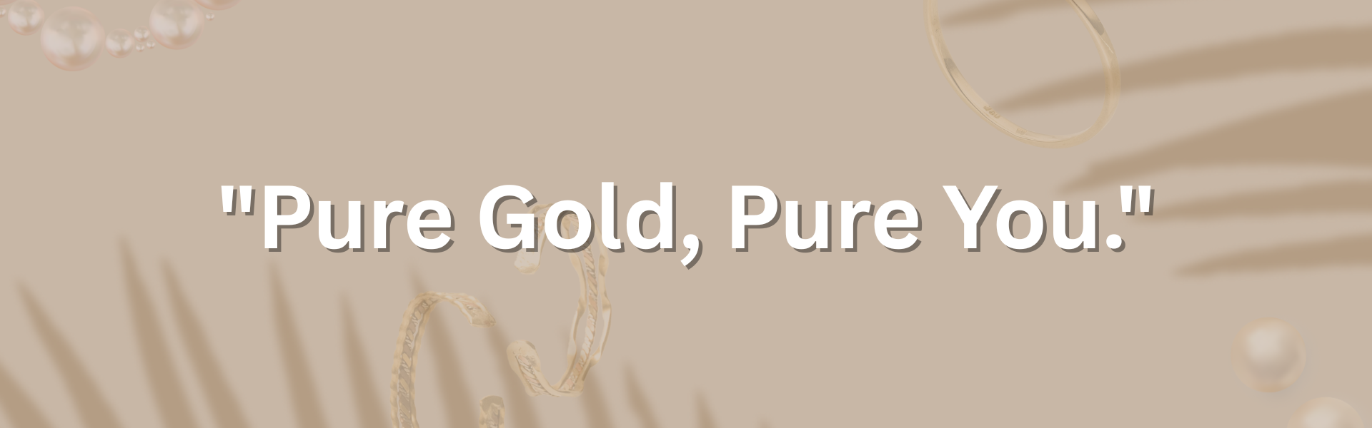 gold header